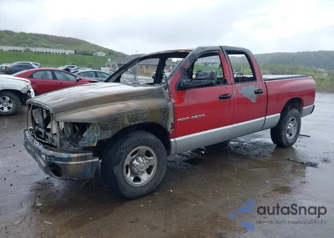 2004 Dodge Ram 2500 Slt/Laramie из США, поврежденный, VIN 3D7KA28D84G176391